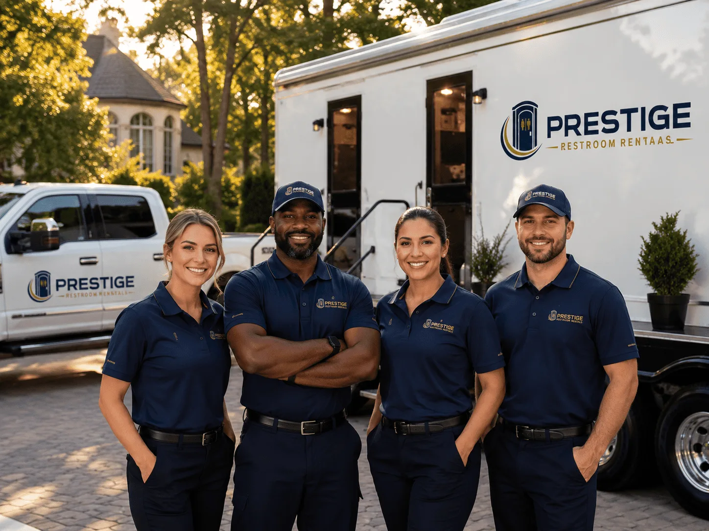 Trusted Luxury Portable Restrooms company in Petersburg, MI